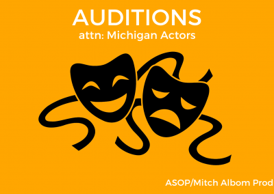 Auditions for New Musical Comedy Farce in February