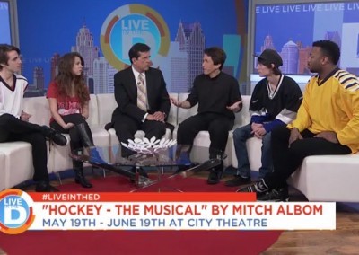 Mitch and Cast on Live in the D