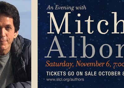 The St. Louis County Library Foundation Presents An Evening with Mitch Albom