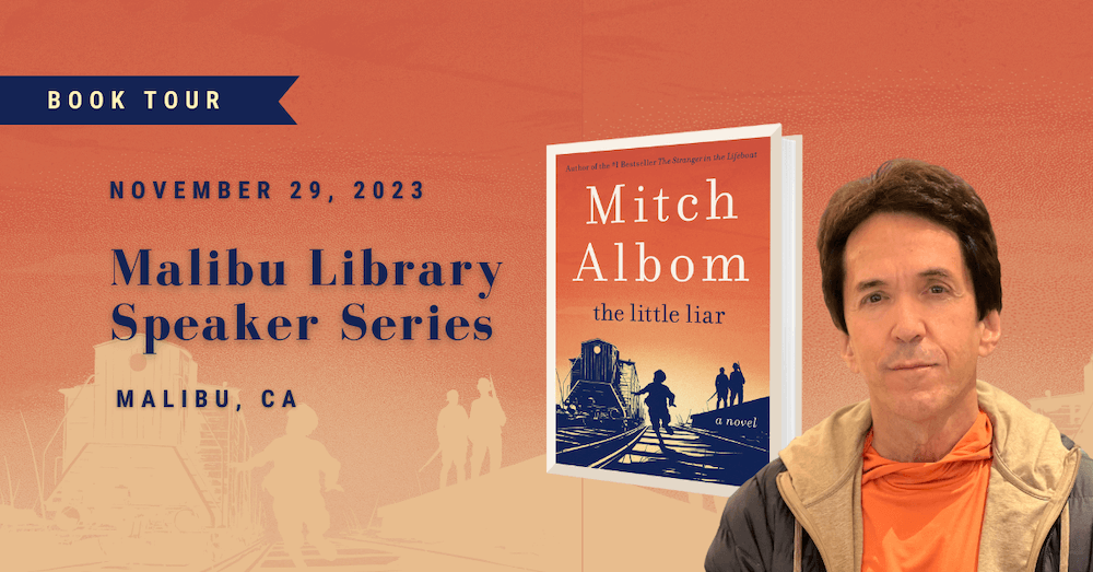 The Little Liar at the Malibu Public Library Speaker Series on November 29, 2023