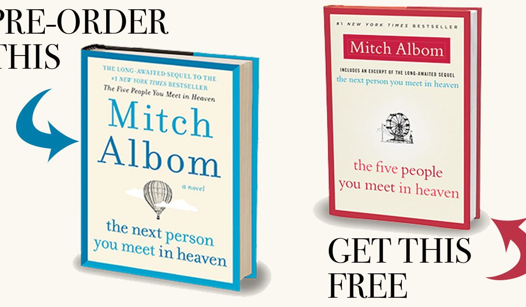 15th Anniversary Edition of The Five People You Meet in Heaven Giveaway