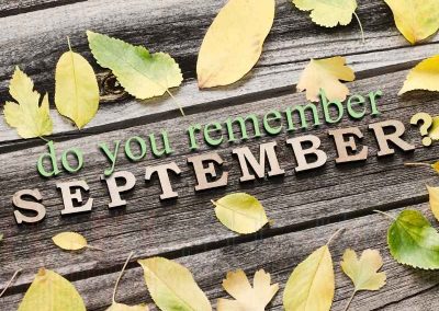 Episode 140 – Do You Remember…September?