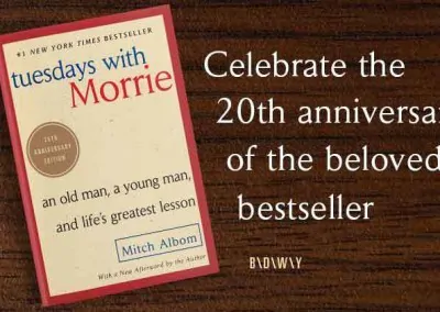 20th anniversary edition of Tuesdays with Morrie to be published